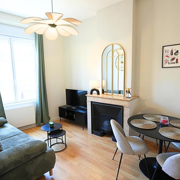 Appartement cosy et design entre PartDieu et Charpennes - Apartment mit 1 Schlafzimmer - 1
