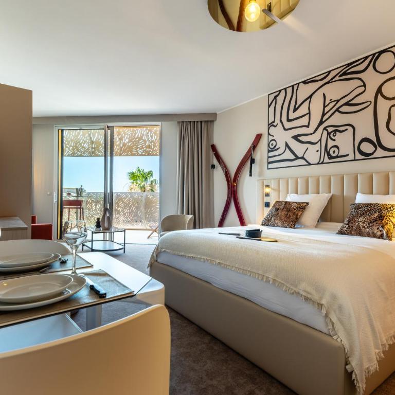 X Vibes Couple Only Suite design rooftop et parking Village Naturiste - Apartment mit 1 Schlafzimmer - 6