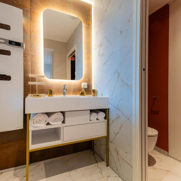X Vibes Couple Only Suite design rooftop et parking Village Naturiste - Apartment mit 1 Schlafzimmer - 21