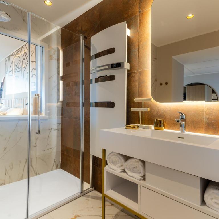 X Vibes Couple Only Suite design rooftop et parking Village Naturiste - Apartment mit 1 Schlafzimmer - 20