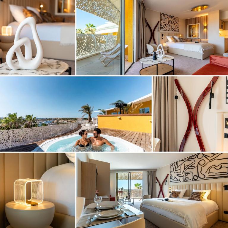 X Vibes Couple Only Suite design rooftop et parking Village Naturiste - Apartment mit 1 Schlafzimmer - 2