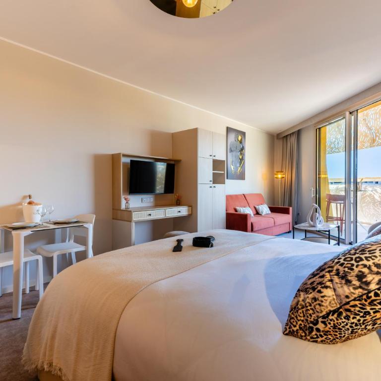 X Vibes Couple Only Suite design rooftop et parking Village Naturiste - Apartment mit 1 Schlafzimmer - 11