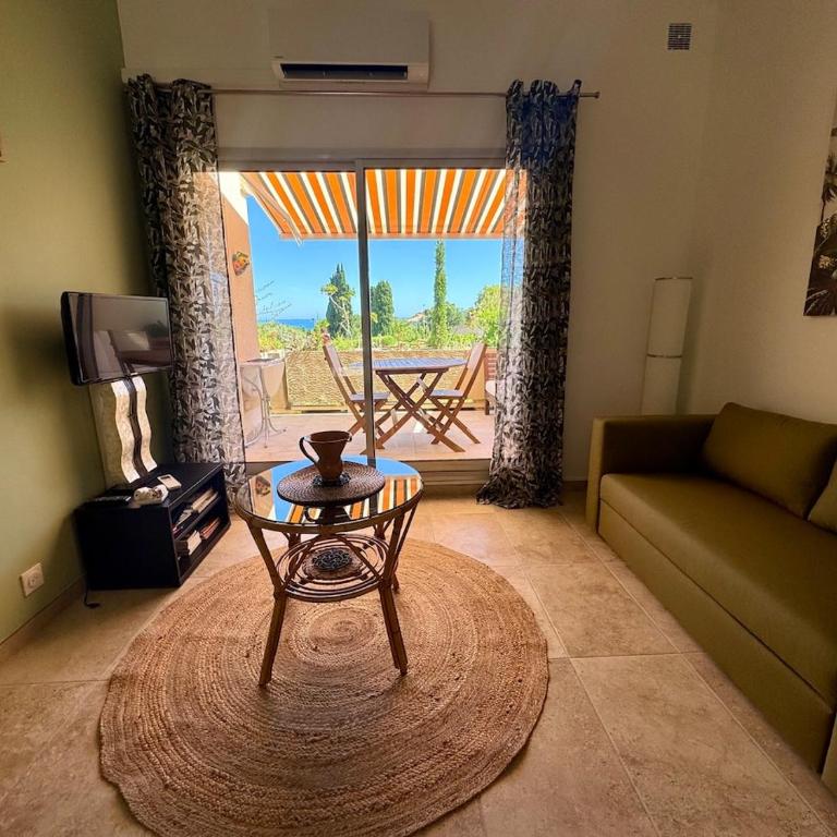 Apartment with sea view and pool at Pramousquier - Appartement 2 Chambres - 6