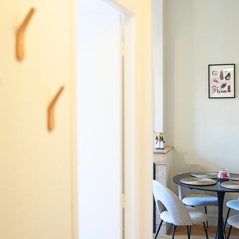 Appartement cosy et design entre PartDieu et Charpennes - Apartment mit 1 Schlafzimmer - 14