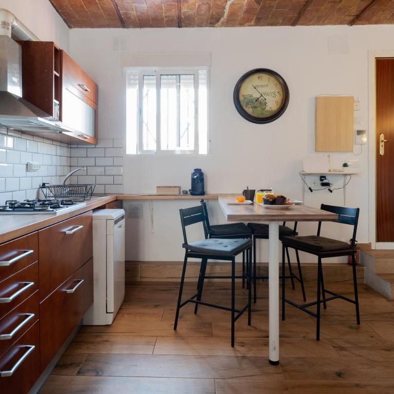 Atico con terraza 5 minutos a pie Fira Bcn, 4' metro Plza España, 15' Bcn centro - Apartamento de 1 dormitorio - 7