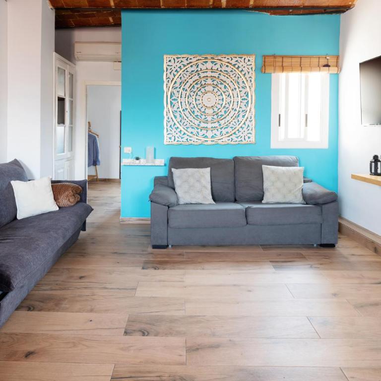 Atico con terraza 5 minutos a pie Fira Bcn, 4' metro Plza España, 15' Bcn centro - Apartamento de 1 dormitorio - 5