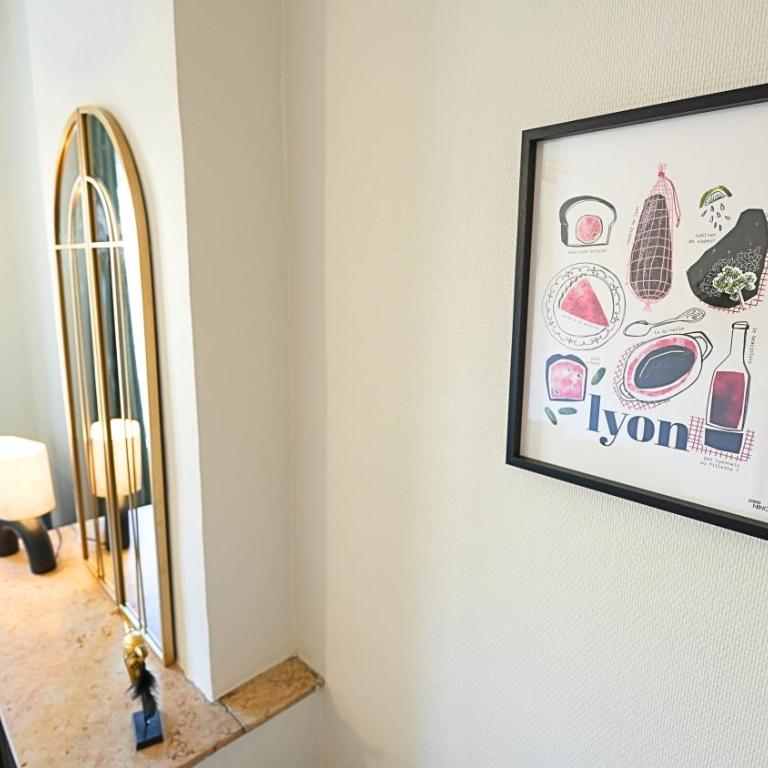 Appartement cosy et design entre PartDieu et Charpennes - Apartment mit 1 Schlafzimmer - 31