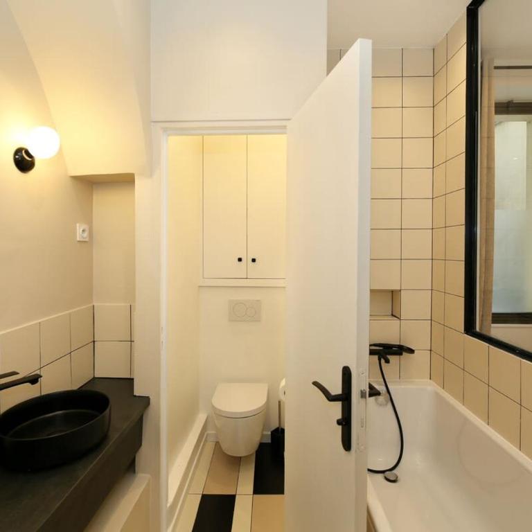 Studio fonctionnel tout equipe Batignolles - 2P - Studio - 12