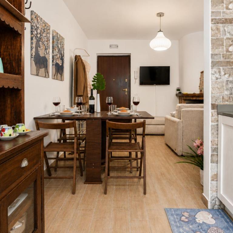 Chalet Biancaneve-self checkin-garage-terrazzo-WiFi - Apartment mit 2 Schlafzimmern - 4