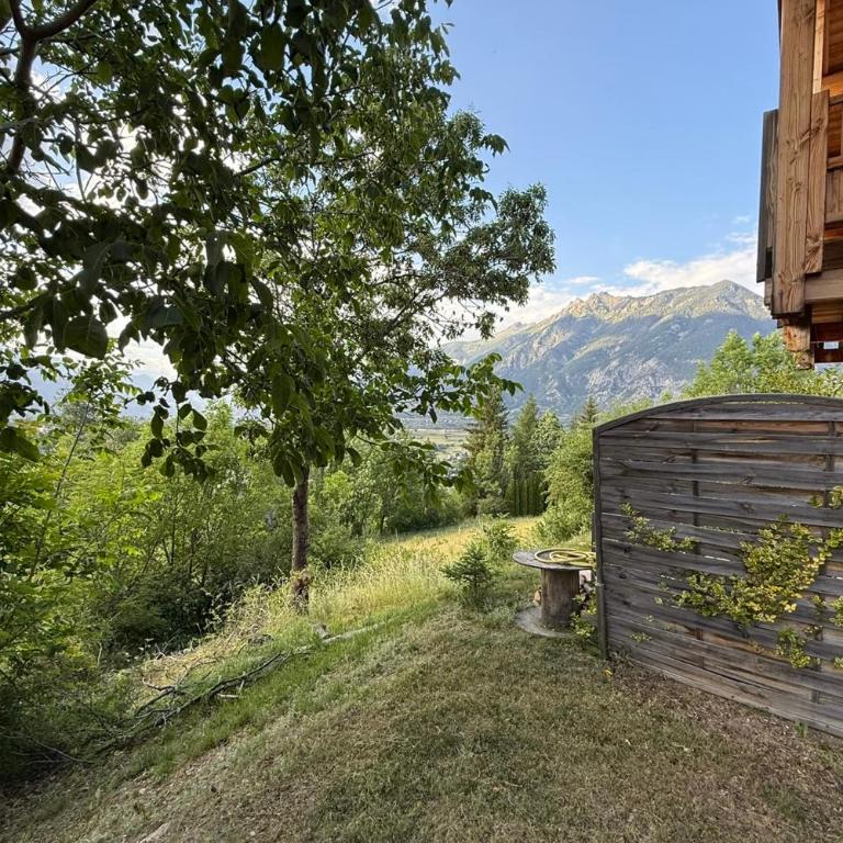 Chalet cosy à Risoul village Terrasse & vue vallée - Chalet - 17