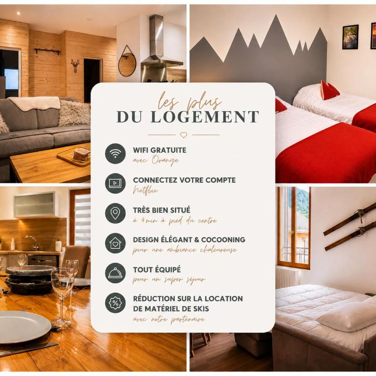 Appartement esprit petite maison - Proche centre - Confort & calme - Appartement 2 Chambres - 3