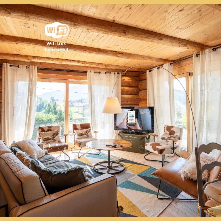Chalet Rondin I T4 I Belleveaux - Chalet 3 Chambres - 4