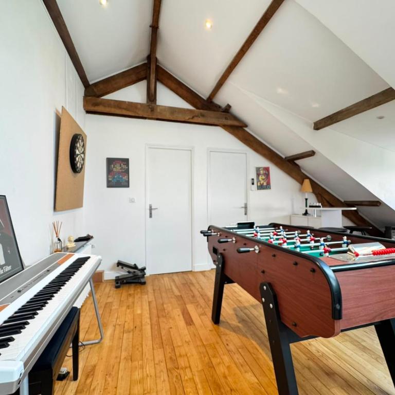 L'Esprit Vintage, climatisation, garage et jardin - Haus mit 4 Schlafzimmern - 14