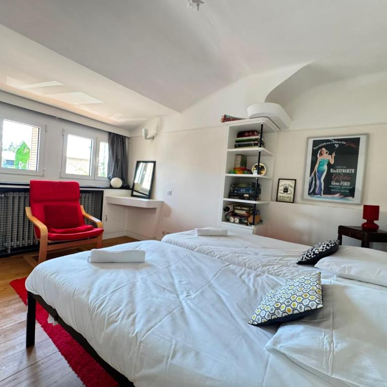 L'Esprit Vintage, climatisation, garage et jardin - Haus mit 4 Schlafzimmern - 15