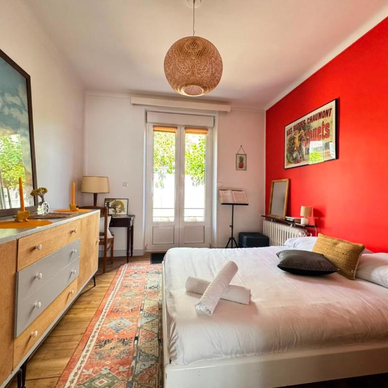 L'Esprit Vintage, climatisation, garage et jardin - Haus mit 4 Schlafzimmern - 18