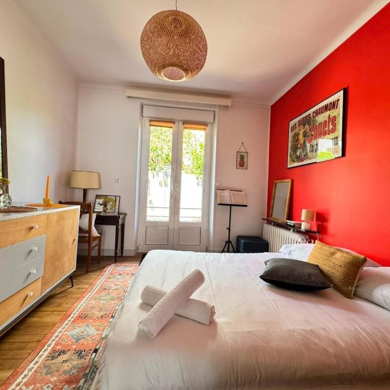 L'Esprit Vintage, climatisation, garage et jardin - Haus mit 4 Schlafzimmern - 46