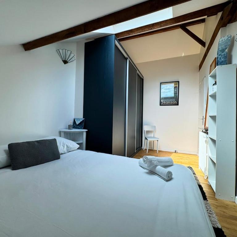 L'Esprit Vintage, climatisation, garage et jardin - Haus mit 4 Schlafzimmern - 48