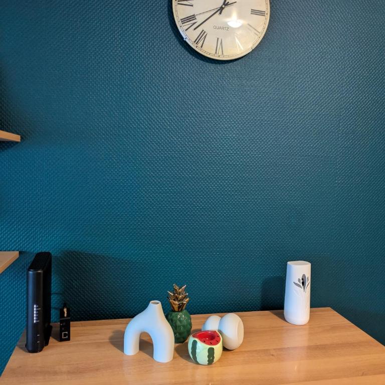 Studio Cozy, Check-in autonome, Centre Rouen - Apartamento de 1 dormitorio - 3