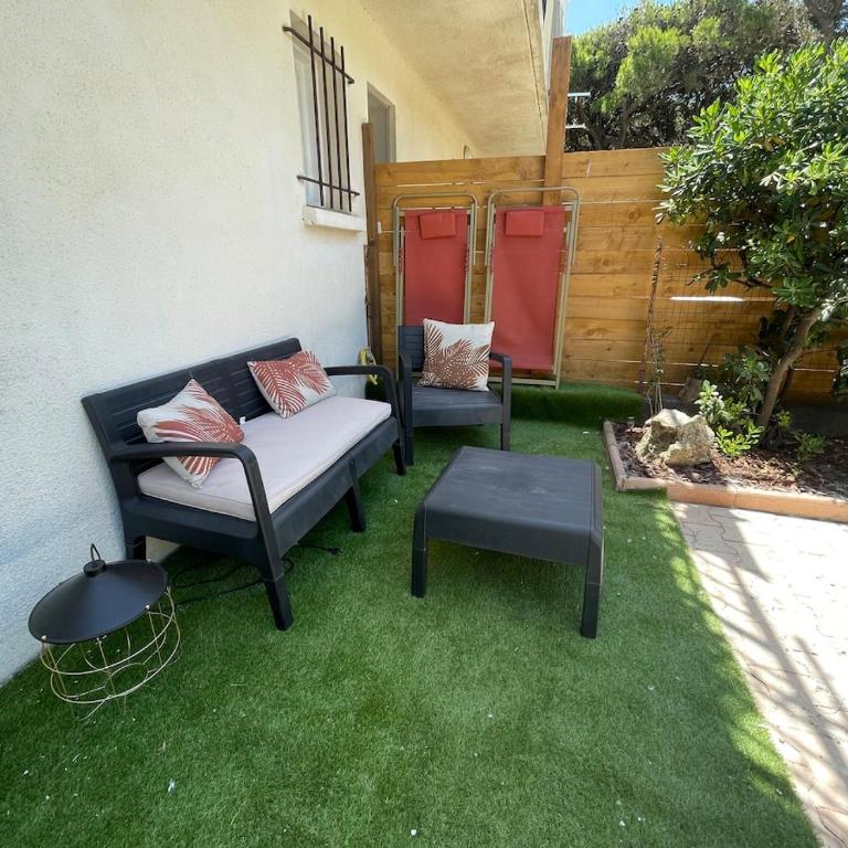 La Terrasse du Goéland, 50 m de la plage - Appartement 1 Chambre - 3