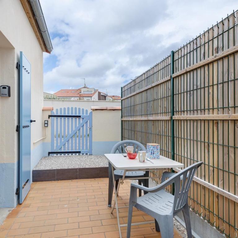 Studio la Perle des Sables 300m mer - Monolocale con Terrazza - 16