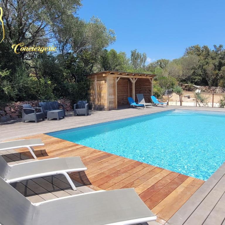 Paradiso T3 vue Mer Piscine Partagée - Two-Bedroom Apartment - 12