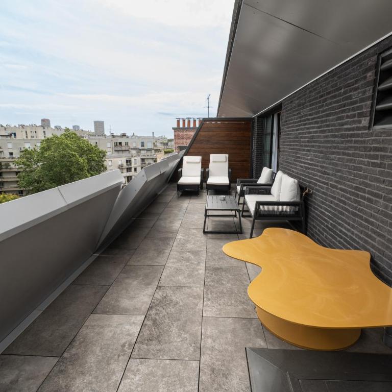 Hôtel B55 - Chambre Double avec Terrasse - 4