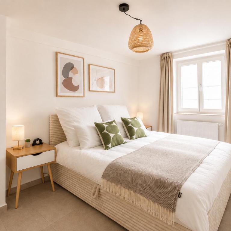 Zentral & modern I perfekt für City-Trip I Familien & Freunde & Business I Fußball-Tisch - Appartamento Familiare con 2 Camere da Letto - 11