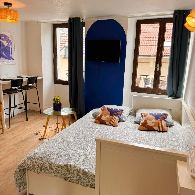 Confortable Studio centre-ville Thonon - Studio - 2