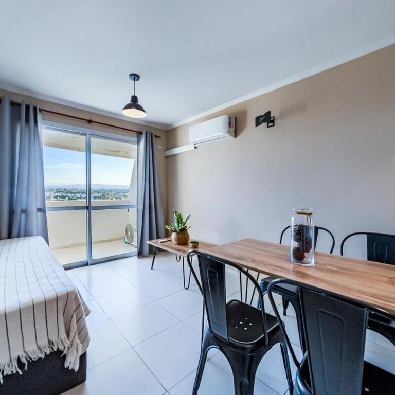 Depto c pileta a mins del Kempes Zona Norte - Apartamento de 1 dormitorio - 2
