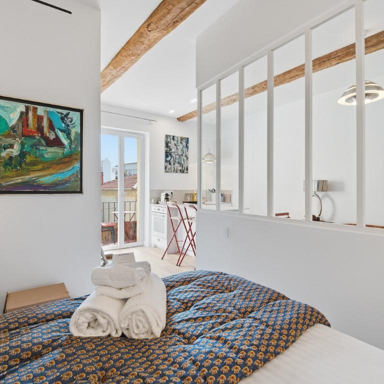 Le Vintage - Avec balcon au cœur du Vieil Antibes - Studio - 5