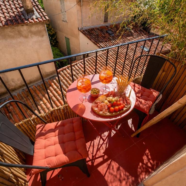 Le Vintage - Avec balcon au cœur du Vieil Antibes - Studio - 6