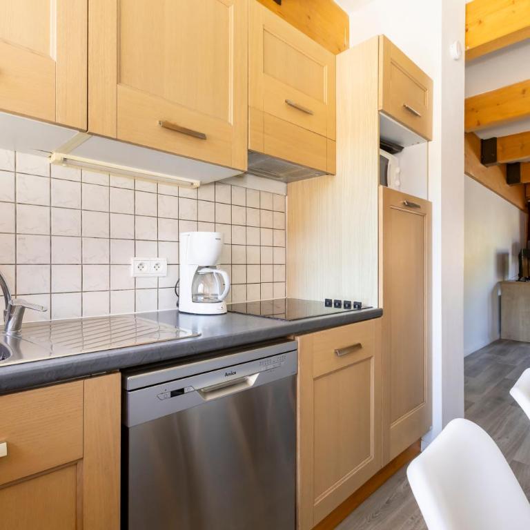 Résidence Odalys Le Pelvoux - Apartment mit 2 Schlafzimmern - 17