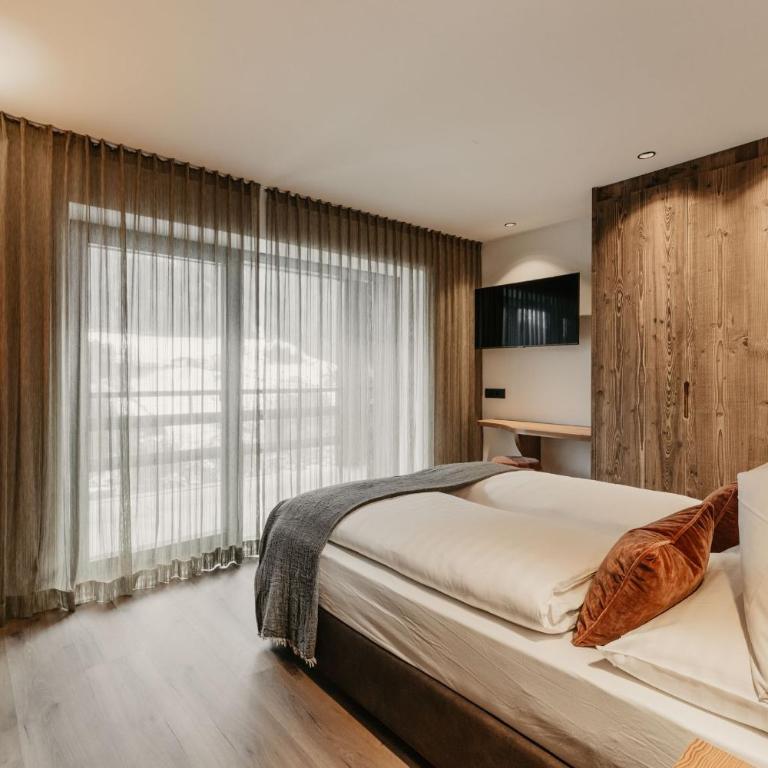 Niuasi Dolomites Panorama - Appartamento Deluxe con 2 Camere da Letto e Vista Giardino - 9