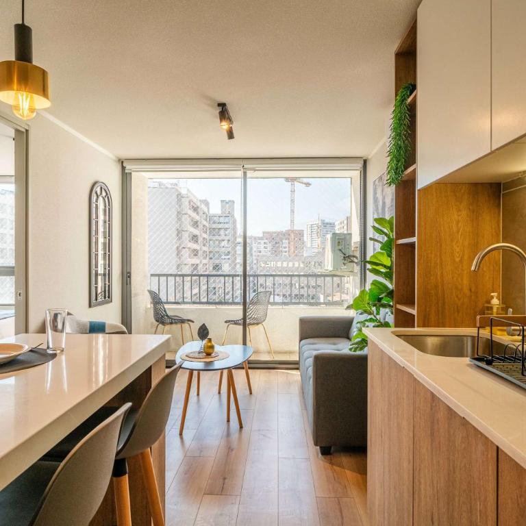 HOM I 1D1B, WiFi, AA Inverter, Lavandería, Metro - Apartment - 19