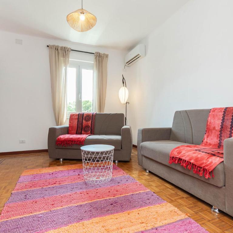Villetta con Giardino - 5 min dal Mare - Appartamento con 2 Camere da Letto - 6