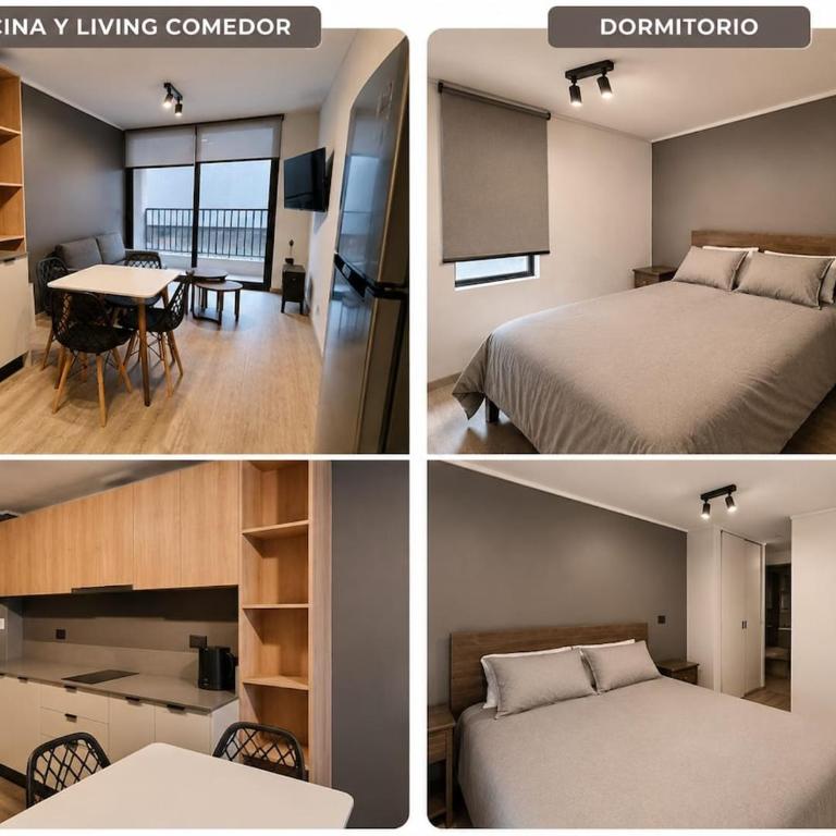 Santiago centro Excelente Apartamento Nuevo Descanso familiar - Two-Bedroom Apartment - 13