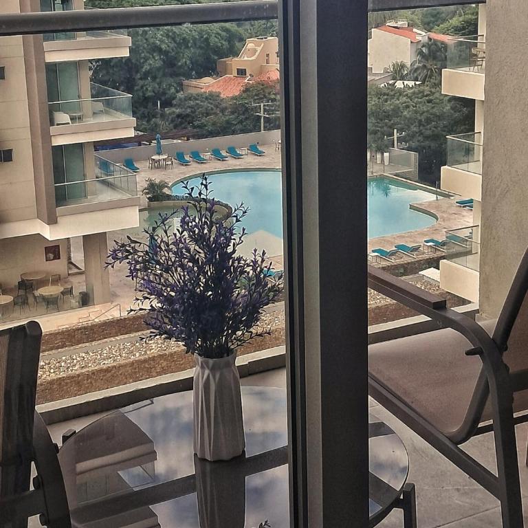 ApartSuite, vista al mar, Bello Horizonte Blue Flag - One-Bedroom Apartment - 17