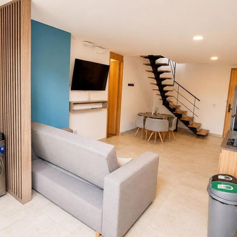 Loft La Matea Premium Jacuzzi Privado - One-Bedroom Apartment with Rooftop Spa Bath - 2