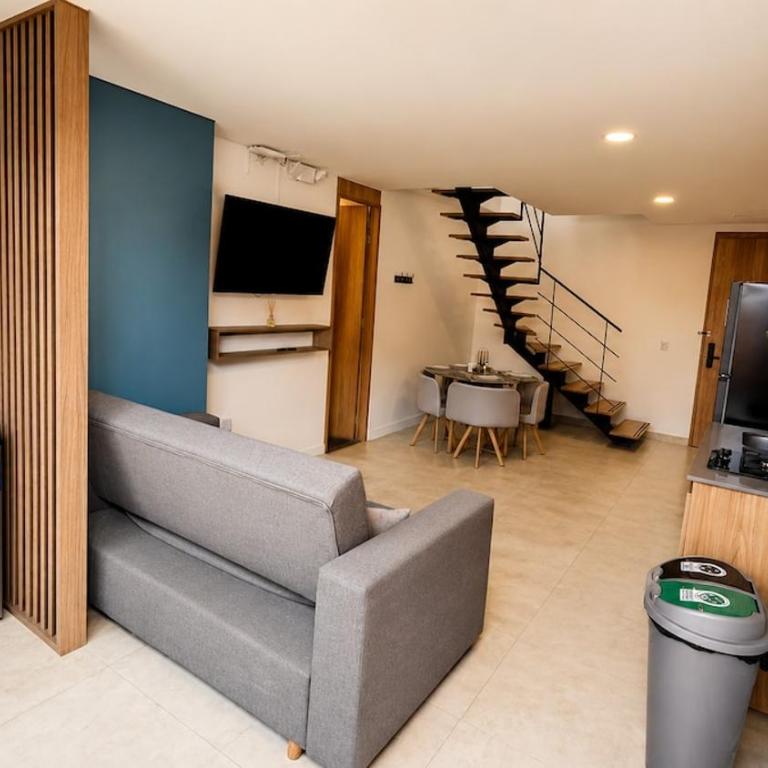 Loft La Matea Premium Jacuzzi Privado - One-Bedroom Apartment with Rooftop Spa Bath - 22