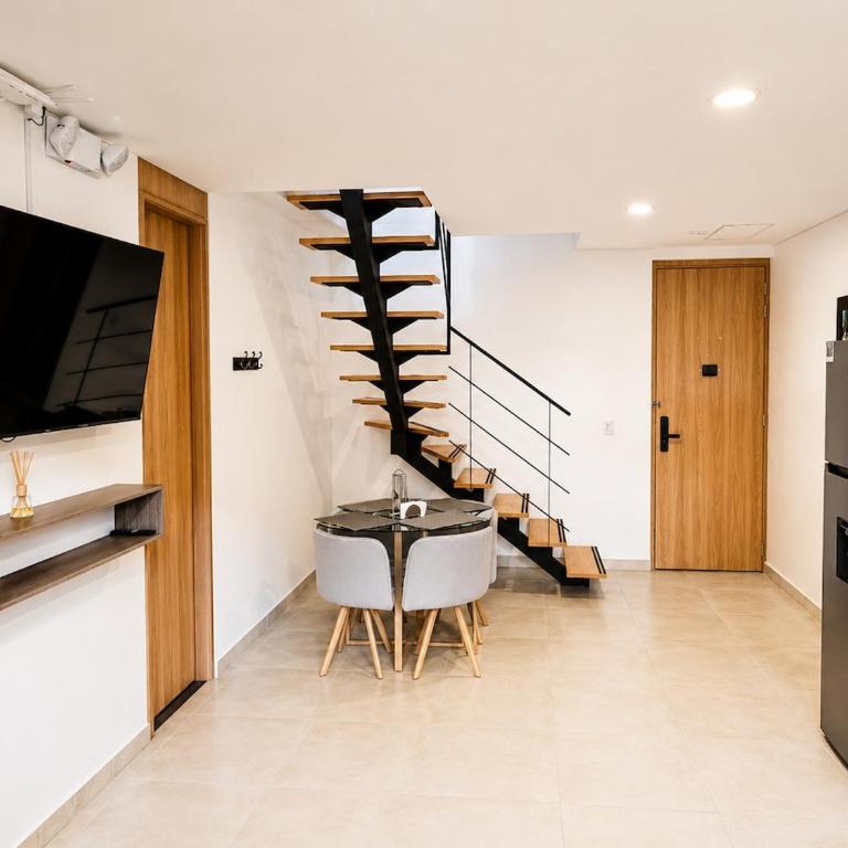 Loft La Matea Premium Jacuzzi Privado - One-Bedroom Apartment with Rooftop Spa Bath - 24
