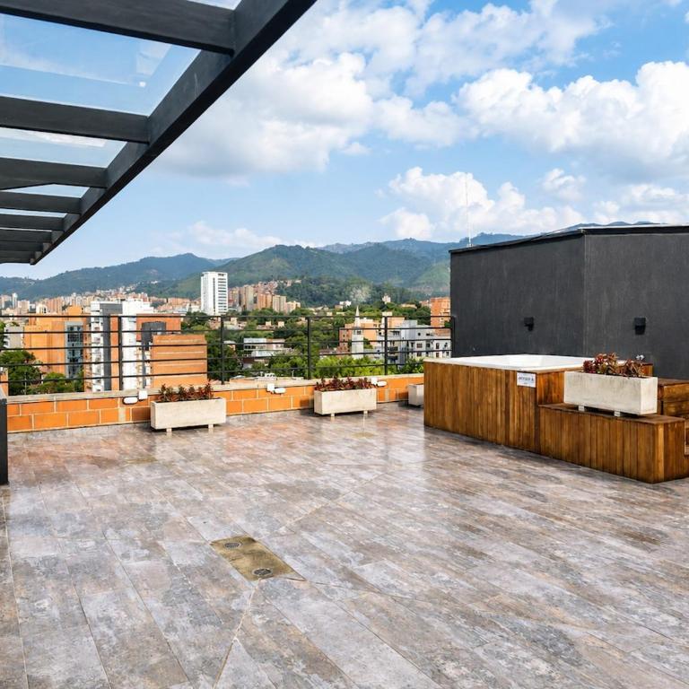 Loft La Matea Premium Jacuzzi Privado - One-Bedroom Apartment with Rooftop Spa Bath - 41