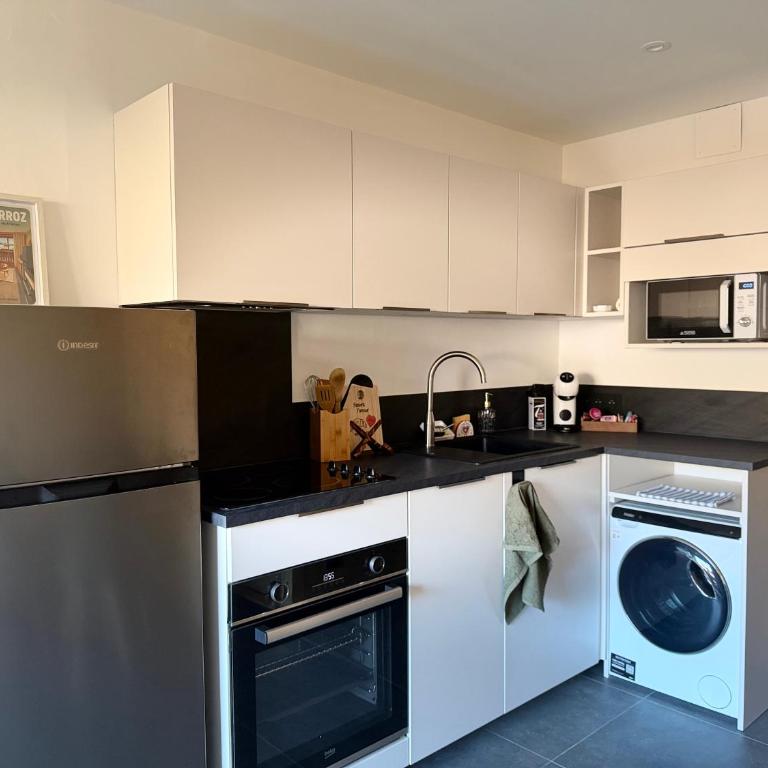 Studio chaleureux au coeur des Carroz - Appartement 1 Chambre - 4
