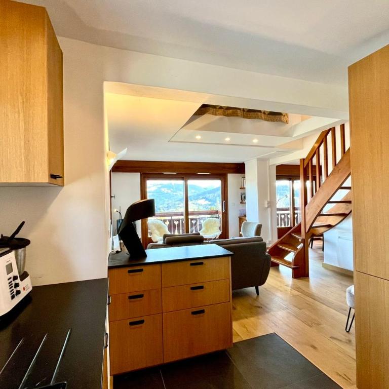 Séjour dans les montagnes avec vue imprenable - Appartement - 6