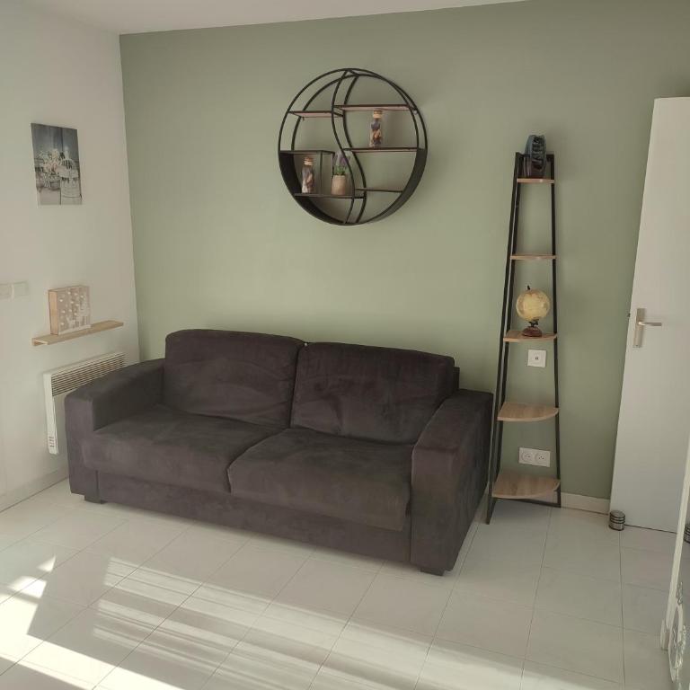 Port, Plages, Centre-ville, Palais des Festivals, Suquet, Harbor, Beaches, Downtown, Palace of festivals, Suquet - Studio Lit King-Size avec Canapé-Lit - 3