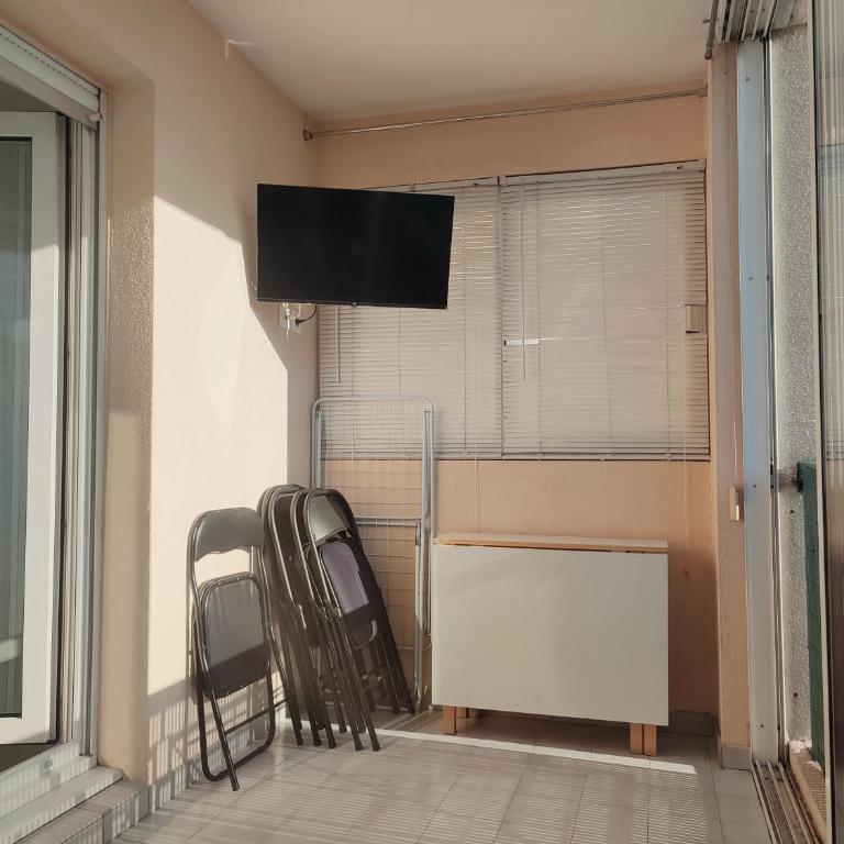 Port, Plages, Centre-ville, Palais des Festivals, Suquet, Harbor, Beaches, Downtown, Palace of festivals, Suquet - Studio Lit King-Size avec Canapé-Lit - 11