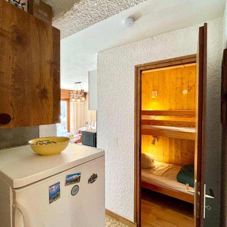 Vue Mont-Blanc et Pistes à pied à Combloux - Appartement - 6