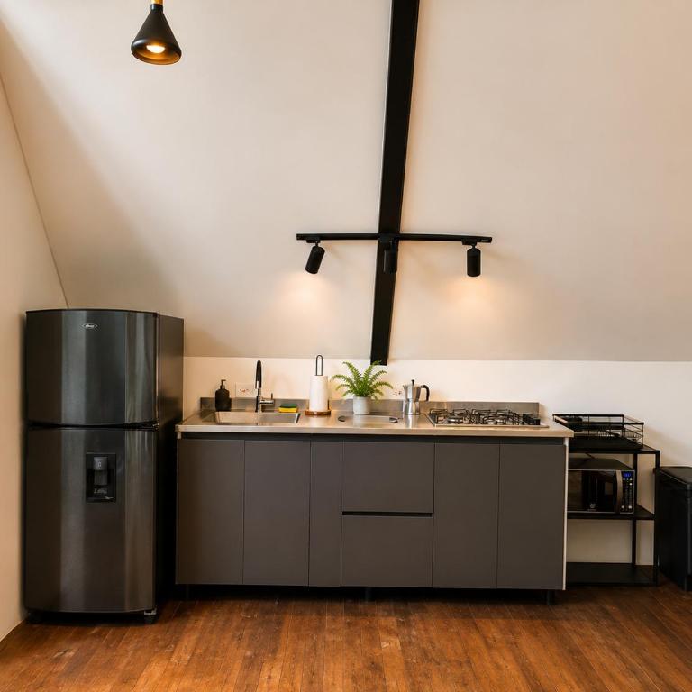Private Luxury A-Frame with Jacuzzi & Mountain View - One-Bedroom Apartment - 21