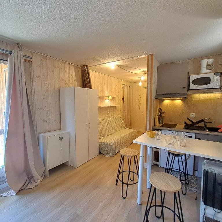 Studio cosy 3 pers, animaux ok, parking - Les Deux Alpes - FR-1-516-213 - Studio - 4
