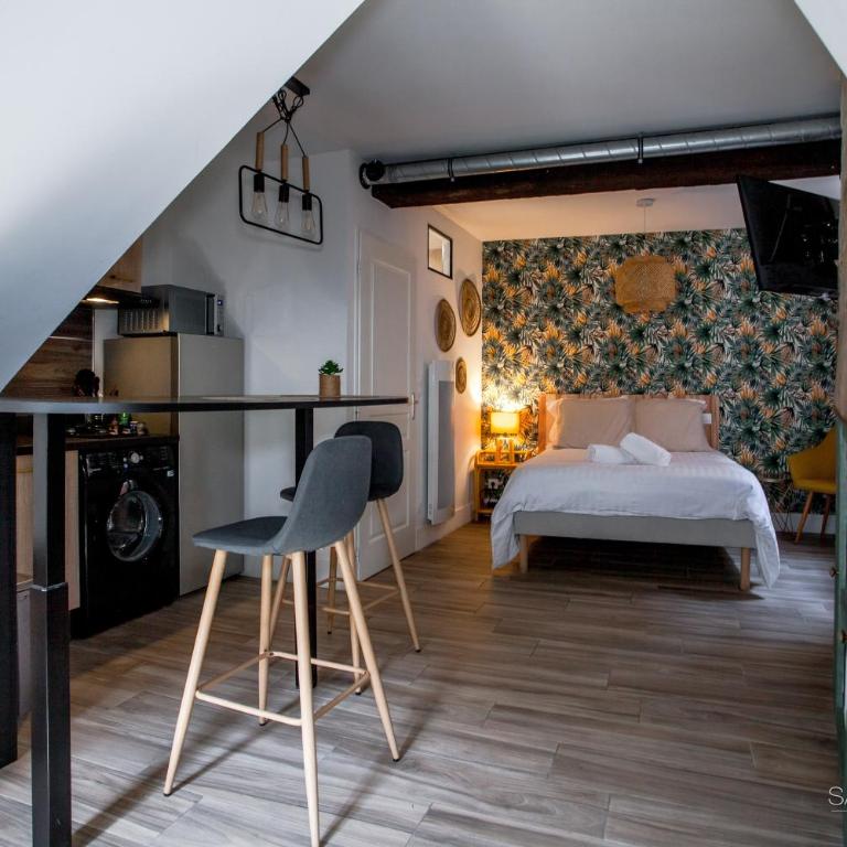 La Galerie - Studio atypique Bouchon de Troyes - Appartamento con 1 Camera da Letto - 25