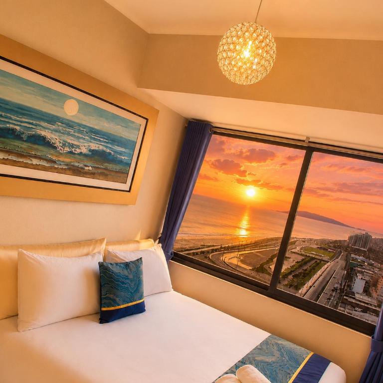 Luxury Oceanfront 3BR Apartment 15 Minutes to the Airport, Fast WiFi, Pool, Gym, Sauna and Free Parking - Three-Bedroom Apartment - 18